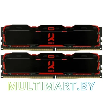 Оперативная память GOODRAM IRDM X 2x8GB DDR4 PC4-24000 (IR-XR3000D464L16S/16GDC)